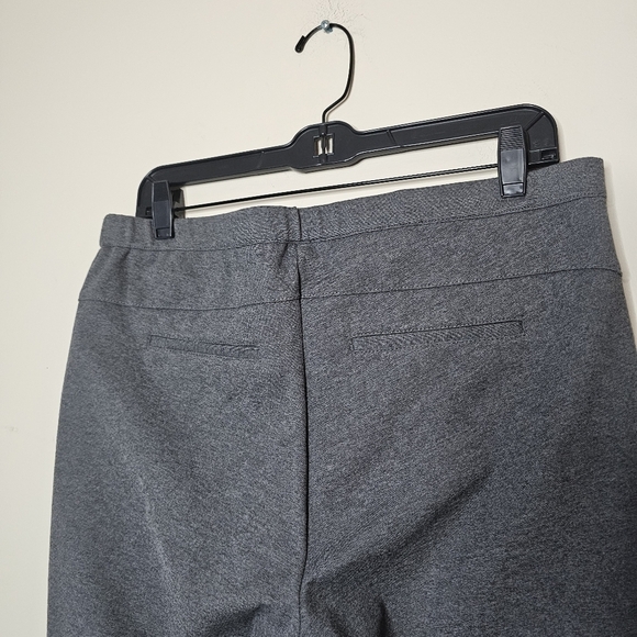 Paraphrase Heavy Work Legging Fake Pockets Zipper Ankles Size 12 - Picture 3 of 6